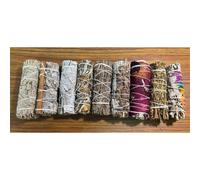 Vadeincienso Lote de 3 Ramilletes de Plantas Aromáticas - Smudge de Hierbas para Sahumar y Purificar - Rituales de Limpieza Energética y Bienestar