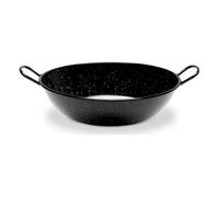 Vaello Sarten Honda Esmaltada Asas Inducción/Vitro, 28 cm, Multicolor
