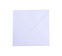 Vaessen Creative Florence Sobres Para Tarjetas, Cuadrado Grande, Blanco, Set de 25, Tarjetas a Juego Disponibles