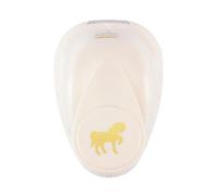 Vaessen Creative Perforadora Caballo Pequeño, Metal, Plástico, Multicolor, 6.5x4.5x4.4 cm
