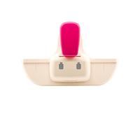 Vaessen Creative Perforadora de Bordes para Agendas - Agujeros Rolodex 1 x 3,2 cm - Troqueladora para Manualidades, Papel, Diarios, Cuadernos y Encuadernación