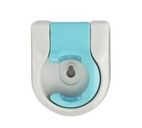 Vaguelly Ganchos de Ventosa Reutilizables Organizador sin Daños Pared para Fregona y Escoba 3 Piezas, Toallero de Abs Resistente para Baño y Cocina