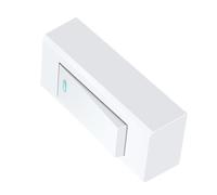 Vaguelly Interruptor de Conmutador Unipolar Pulsador para Lámparas de Noche y Luz Pequeña en Pared, Uso Doméstico y Escalera