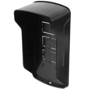 Vaguelly Protector Exterior para Timbre Inalámbrico, Funda protectora negra para timbre de exterior, resistente a salpicaduras y lluvia para sistema de videoportero