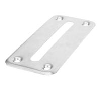 Vaguelly Ranura Metálica Multifuncional para Billetes y Monedas, Acero Inoxidable Plateado, Dimensiones 11.9X5.5 CM, Apta para Uso en Casa y Personal