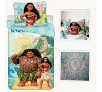 Jerry Fabrics Disney Juego de cama Oceania Vaiana 140 x 200 cm funda nórdica 70 x 90 cm 100% algodón