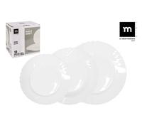 Vajilla everett 18pcs marca la mediterránea