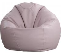 Vak para sillones PLUS, fabricado en poliuretano con imitación de cuero, color beige claro, dimensiones: 120 cm de alto / 90 cm de diámetro