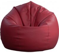 Vak para sillones PLUS, fabricado en poliuretano, imitación de cuero, color burdeos, dimensiones: 120 cm de alto / 90 cm de diámetro