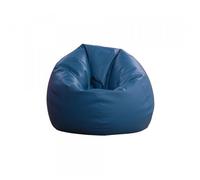 Vak para sillones PLUS, poliuretano, imitación de cuero, azul, dimensiones: 120 cm de alto / 90 cm de diámetro