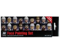 (VAL70119) - AV Vallejo Model Color Set - Faces Painting Set (x8)