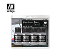 (VAL77603) - AV Vallejo Metal Color Set - Aluminium