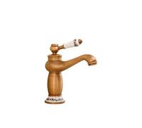 VALAZ Mijares Grifo monomando para lavabo de diseño vintage con terminaciones redondas