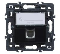 Valena Next Toma de teléfono RJ11 (Negro, Colocar)