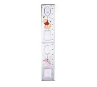 VALENTI & CO. Disney Winnie The Pooh - Metro para niños de pared para decoración de dormitorio con marcos de fotos de plata