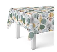 Valentia Home Mantel Hule SAINA | Mantel Estampado Antimanchas | Mantel Repelente de Agua | Mantel Protección Mesa | Mantel al Corte para Comedor o Cocina | Varios tamaños | Mantel Rectangular y