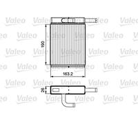 VALEO-811558-Radiador de calefacción-Sistema de Clmatización Valeo - Radiador de Calefacción elevadas prestaciones -