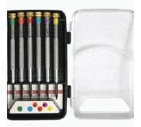 VALEX Destornilladores de Precisión TORX Serie 6 Pz.scatola T3-T4-T5-T6-T7-T8