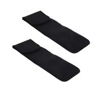 VALICLUD 2piezas Funda Protectora para Plancha De Pelo Estuche De Viaje Portátil Bolsa De Almacenamiento para Rizador De Pelo Resistente Al para Viajes y Organización De Herramientas De