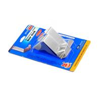 VALICLUD Acero Inoxidable Gancho de Puerta Reversible en Z 2 Piezas | Colgador Trasero sin Marcas, Fácil de Instalar y Mover, para Cocina y Toallas