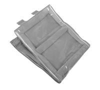 VALICLUD Organizador Colgante para Peluches con Bolsillos Transparentes | Almacenamiento Colgante de Gran Capacidad, Soporte Antipolvo de 4 Niveles, para Pared o Cama, 107x40x12cm