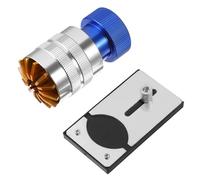 VALICLUD Punzón para Reparación de Relojes Azul 1 Set de Acero | Extractor de Pasadores de Eslabones, Martillo, Desmontaje y Montaje del Reloj, Kit de Mantenimiento Práctico