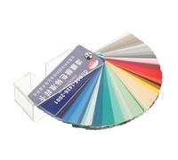 VALICLUD tarjetas de muestra de color, baraja de cartas de colores de pintura, 83 muestras de página completa, carta de colores estándar para hardware de pintura, 1 juego, papel y
