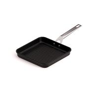 Valira Aire - Grill Premium de 23x23 cm hecho en España, aluminio fundido con antiadherente reforzado, apto para inducción