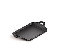 Valira Black - Plancha Premium de 28x21 cm hecha en España, aluminio fundido con antiadherente reforzado, apta para inducción