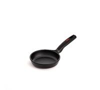 Valira Black - Sartén Premium de 16 cm hecha en España, aluminio fundido con antiadherente reforzado, apta para inducción