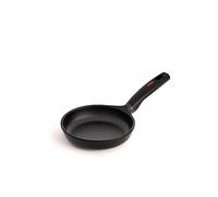 Valira Black - Sartén Premium de 18 cm hecha en España, aluminio fundido con antiadherente reforzado, apta para inducción