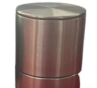 Valixirant Molinillo de pimienta de acero, molino de especias con grosor ajustable, condimento recargable para sal y hierbas, cocina de cocina (3)