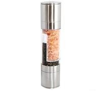 Valixirant Molinillo de pimienta de acero, molino de especias con grosor ajustable, condimento recargable para sal y hierbas, cocina de cocina (1)