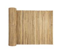 Valla natural cañizo de bambú partido para ocultación y decoración de ambientes. (1x3 metros)
