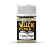 Createx Vallejo Pigmentos 30 ml – color Faded Olive Green
