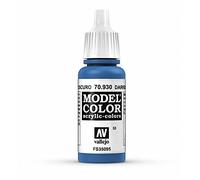 VALLEJO-3070930 70930 Model Color Mate Azul Oscuro, Surtido (3070930)