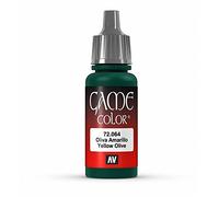 VALLEJO-3072064 72064 Vallejo Game Color Oliva AMAR, Multicolor (3072064)