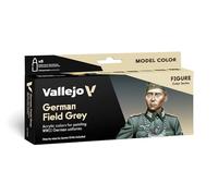 Createx Vallejo Colores acrílicos Model Color 70181 German Field Grey 18 ml 8 uds