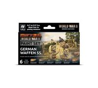 Vallejo 70207 EMBALAJE 6 COLORES ALEMÁN WAFFEN SS 17 ML
