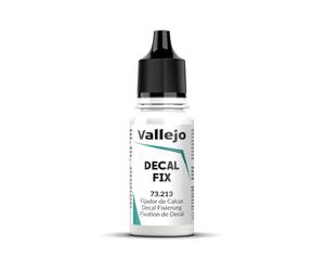Vallejo-73213 Fijador de Calcas, Multicolor, 18 ml (Paquete de 1) (73213)