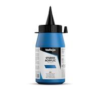 Vallejo ACRÍLICO STUDIO COLOR Nº 63-500 ML Azul Cyan Oscuro