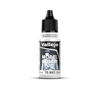 Createx Vallejo Pintura acrílica Model Color Gris (White Grey) Mate Autonivelante BSL 18 ml