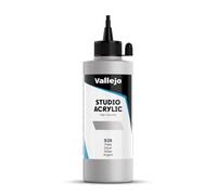 Vallejo Acrylic Studio 22939 Metallic Silver (200ml)