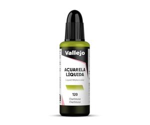 Vallejo - Acuarela líquida 32ml, color chartreuse