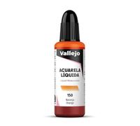 Vallejo - Acuarela líquida 32ml, Color Naranja