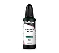Vallejo - Acuarela líquida 32ml, color verde azul