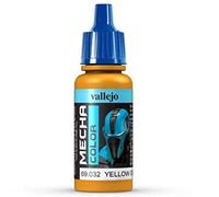 Createx Vallejo Aerógrafo acrílico AV Mecha Color 17 ml amarillo ocre
