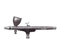 Vallejo Aerógrafo Innovator, Aleación Ultraligera, Doble Acción, Control Preciso de Aire y Aguja, Aguja/Boquilla 0,2 mm y 0,3 mm, Copa 9 ml, Ideal para Modelismo