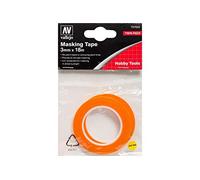 Vallejo AV, Tools, cinta de precisión de 3 mm x 18 m, paquete doble