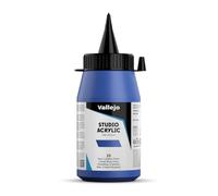 Vallejo - Colores acrílicos studio 500ml, color azul cobalto